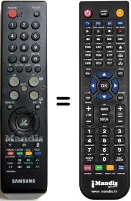 Replacement remote control Samsung LE32S81BX/AST Replacement remote control Samsung LE32S81BX/AST