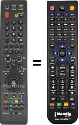 Replacement remote control Samsung PS50C96HDX/XEU Replacement remote control Samsung PS50C96HDX/XEU