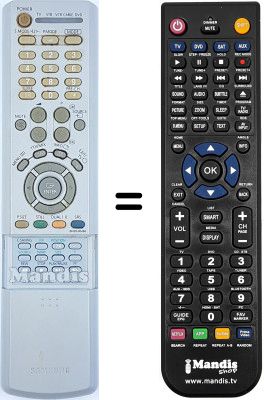 Replacement remote control Samsung BN59-00468A