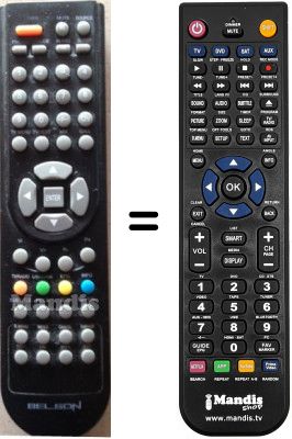Replacement remote control Belson BSV-2082