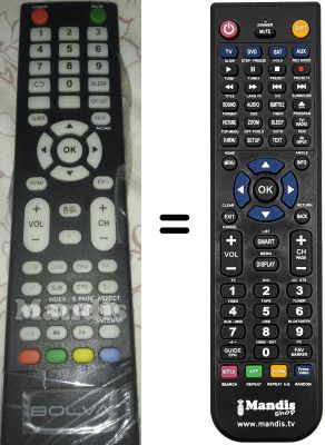 Replacement remote control Bolva S-4098