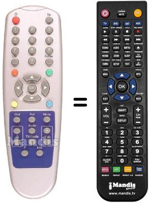 Replacement remote control REMCON1194