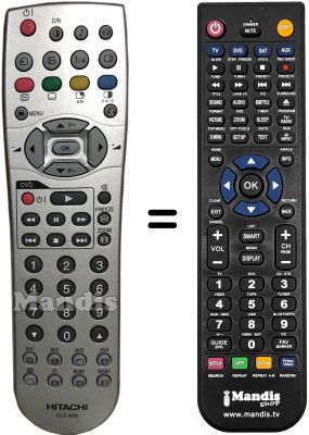 Replacement remote control Hitachi 42PD5200E