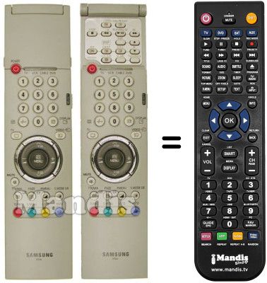 Replacement remote control Samsung WS32M066T Replacement remote control Samsung WS32M066T