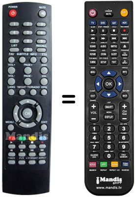 Replacement remote control REMCON1346