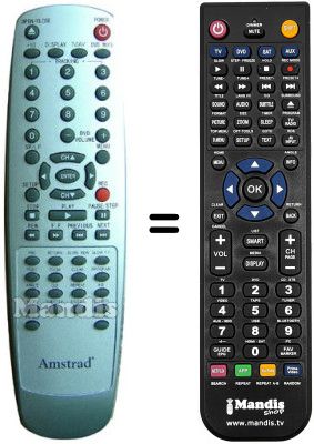 Replacement remote control REMCON481