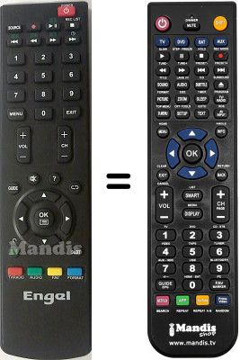Replacement remote control Engel LE2200B