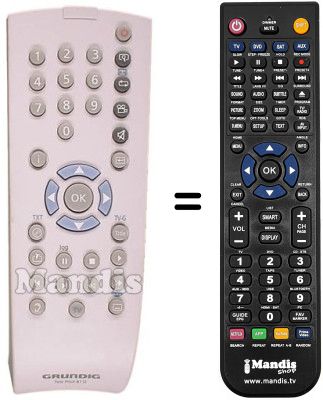 Replacement remote control REMCON1069 Replacement remote control REMCON1069