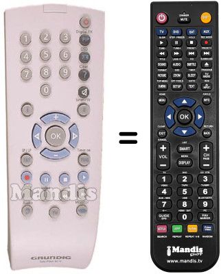 Replacement remote control REMCON826 Replacement remote control REMCON826