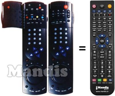 Replacement remote control REMCON435 Replacement remote control REMCON435