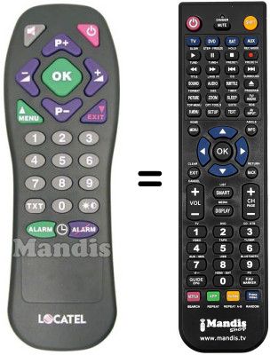 Replacement remote control REMCON071