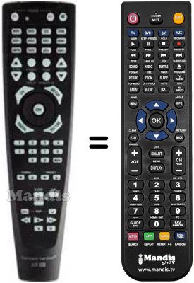 Replacement remote control HARMAN KARDON AVR134
