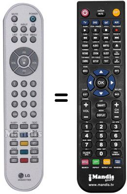 Replacement remote control LG 23LC1R-ZB Replacement remote control LG 23LC1R-ZB