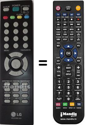 Replacement remote control LG MKJ33981404