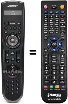 Replacement remote control BOSE LIFESTYLE-135