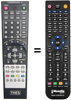 Replacement remote control REMCON346