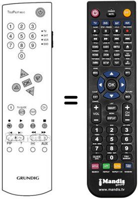 Replacement remote control REMCON1142 Replacement remote control REMCON1142