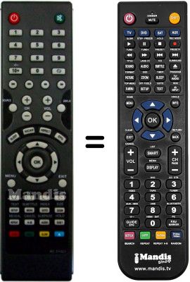 Replacement remote control Matsui RC-SY023