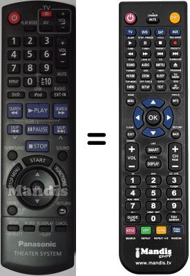 Replacement remote control N2QAYB000361