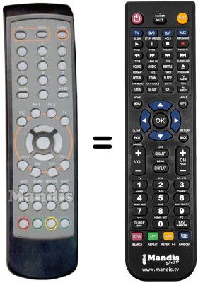 Replacement remote control EASY LIVING ESL2021