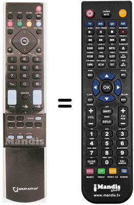 Replacement remote control RC-L05-0A