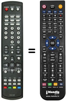 Replacement remote control Hyundai L22WD Replacement remote control Hyundai L22WD