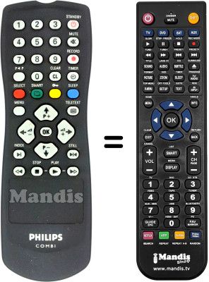 Replacement remote control RC1123333 / 01