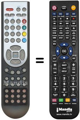 Replacement remote control RC2246