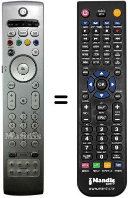 Replacement remote control Philips 42PF9730 / 10 Replacement remote control Philips 42PF9730 / 10