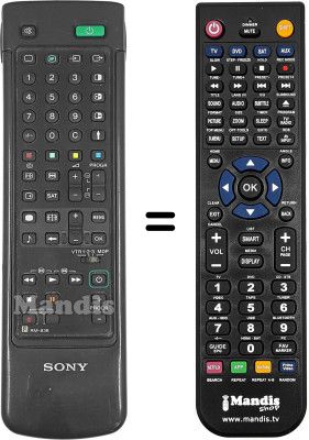 Replacement remote control RM838