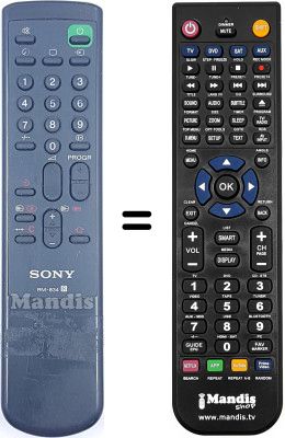 Replacement remote control RM834