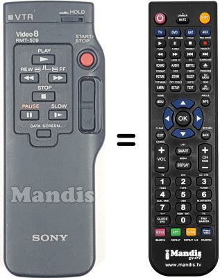 Replacement remote control RMT-509