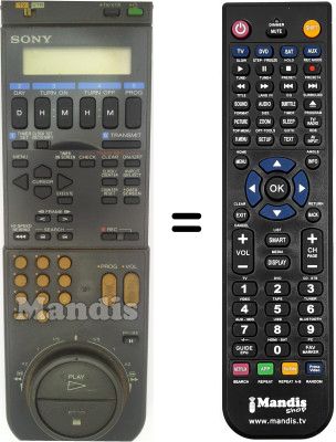 Replacement remote control Samsung RMT-V104A Replacement remote control Samsung RMT-V104A