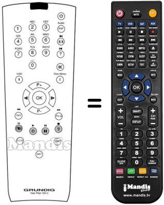 Replacement remote control REMCON1096 Replacement remote control REMCON1096