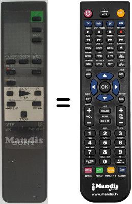 Replacement remote control RMT-V252