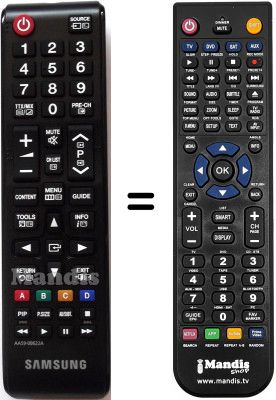 Replacement remote control Samsung LT19B300