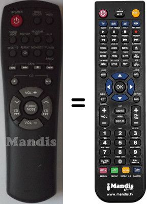 Replacement remote control Samsung AH59-00004B