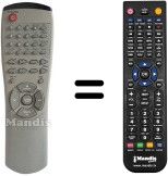 Replacement remote control Samsung AH59-00063B Replacement remote control Samsung AH59-00063B