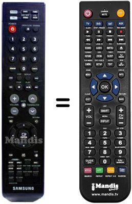 Replacement remote control Samsung HTX50