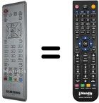 Replacement remote control Samsung LW17N13WX Replacement remote control Samsung LW17N13WX