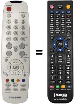 Replacement remote control Samsung BN5900705B Replacement remote control Samsung BN5900705B