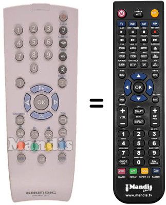 Replacement remote control REMCON1038 Replacement remote control REMCON1038