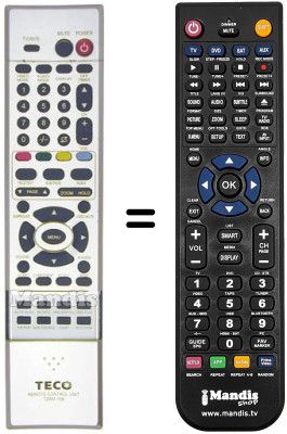 Replacement remote control EASY LIVING EL3212