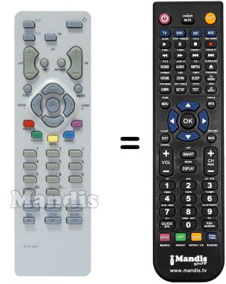 Replacement remote control Thomson 32WM100 Replacement remote control Thomson 32WM100