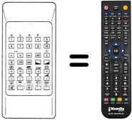 Replacement remote control RCT3871