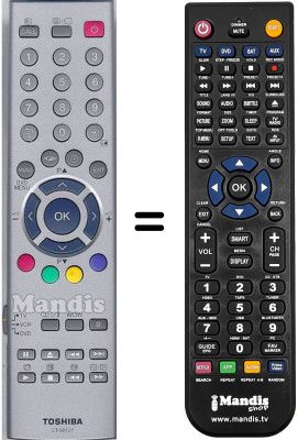 Replacement remote control CT-90127