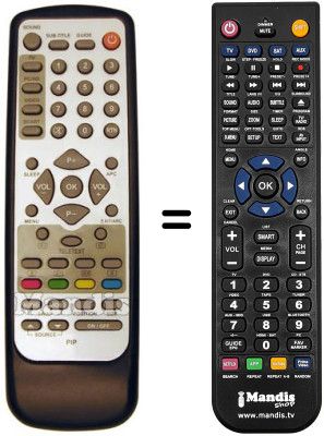 Replacement remote control REMCON292