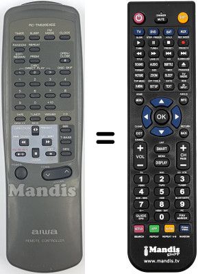 Replacement remote control RC-TN520EXEE