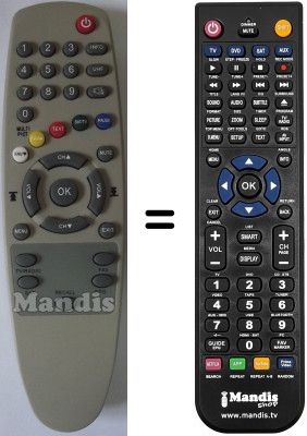 Replacement remote control Engel TDT 5200