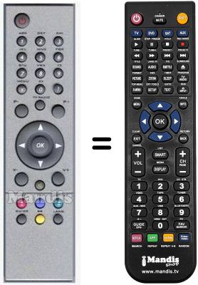 Replacement remote control Seg DTR602II